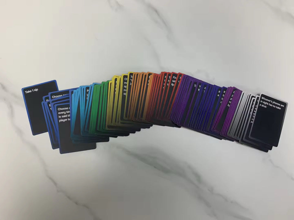 Last One Standing Drinking Card Game